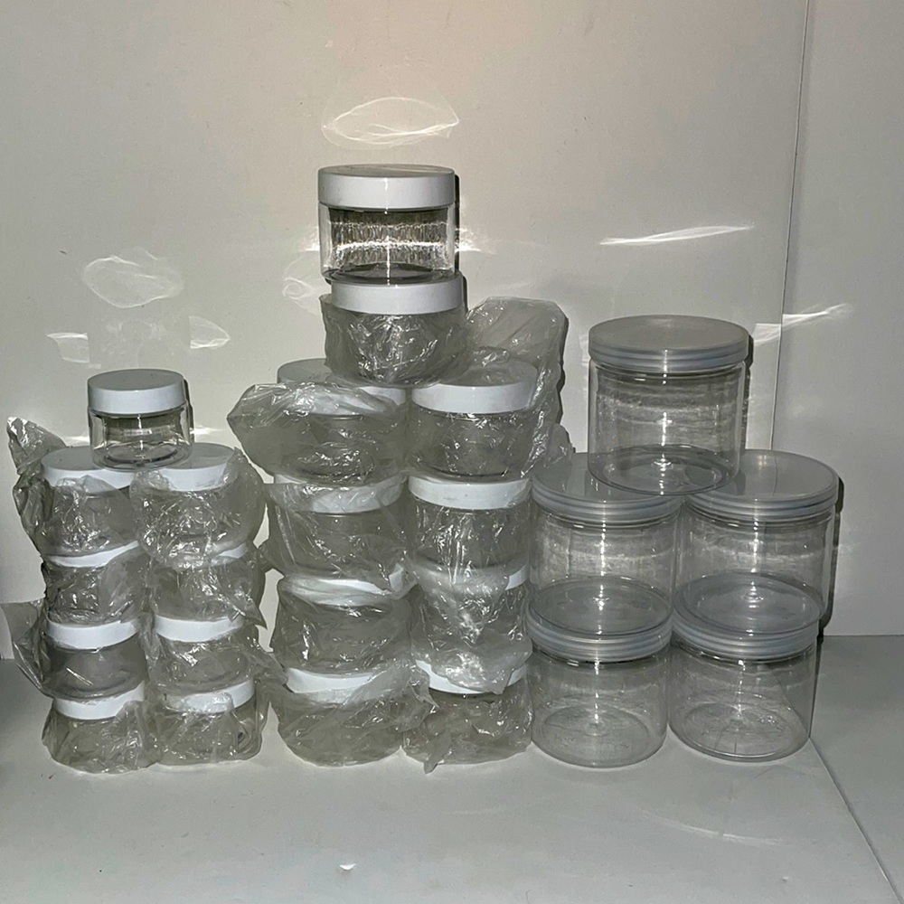 Empty Plastic containers